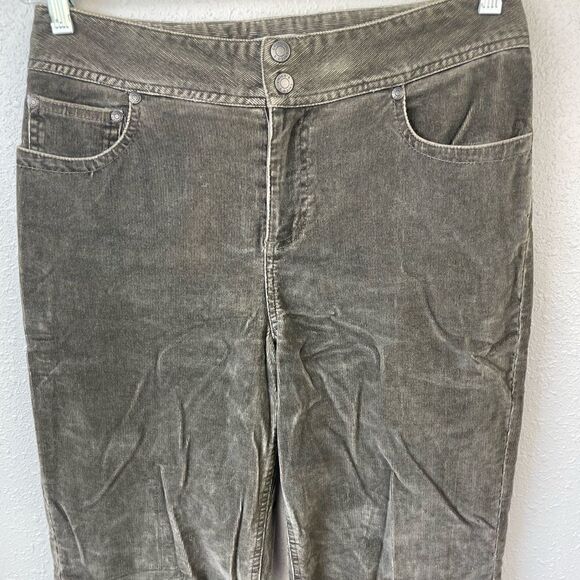 Chicos Corduroy Pants Size 0.5 EUC - Picture 2 of 6